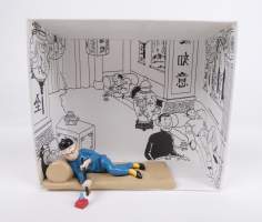 BD : HERGE , création Pixi - Tintin Opium - N° 300/750 (+100) en plomb circa 1994