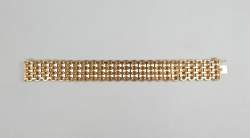 Bijou : Bracelet ajouré en or jaune 18K
