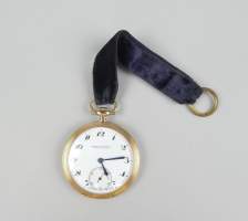 Bijou : Montre de gousset double cuvette en or 18K mvt à remontoir (En état)