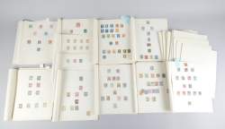 Collection de timbres : beau lot de TP