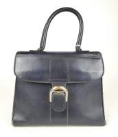 Mode : Sac à main Delvaux (usure importante) en cuir modèle - Brillant -