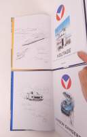 BD : 2 Michel Vaillant Dédicacés par Benjamin Beneteau , très bel état , issus de la nouvelle saison - Liaison dangereuse - et - Voltage -