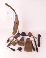 Africain : Lot d'instruments de musique majoritairement du Congo