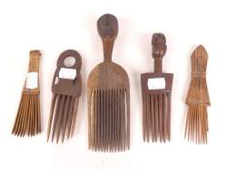 Africain : 5 peignes ethno divers