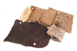 Africain : Lot textile Congo et Fétiche Yoruba , Nigeria (5pcs)