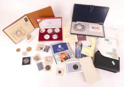 Collection : pièces de monnaie : beau petit lot en argent et en cupro - nickel