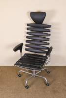 Meuble: Chaise de Bureau éditeur DE SEDE modèle -Skeleton DS-2100- en acier inox