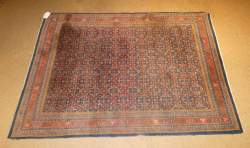 Tapis d'Orient noué main SARUGH (usures)