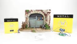 BD : figurines ATTAKUS Loisel éd Bombyx (3pcs) dont 2 certif signés : Diorama Peter Pan 332/999 circa 1993 + Le Fourreux Fleurs 855/1500 + Korrigan 899/999