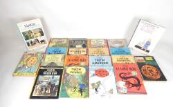 BD : Tintin , Hergé CASTERMAN (Etat moyen à ds l'état) (20pcs) dont : EO B14 Cigares du Pharaon , EO B34 Bijoux de la Castafiore.