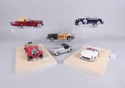 Jouet : Voitures Franklin MINT 1/24 4 certif (6pc) mod1926/48  (acc)