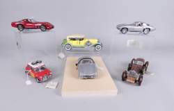 Voitures Franklin MINT 1/24 3 certif (6p) mod 1926/82 (acc)