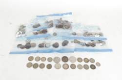Collection : Lot de pièces de monnaie dont 11 pièces en argent