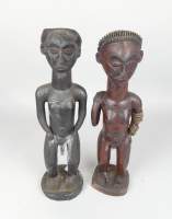 Africain : Statuettes couple Luena