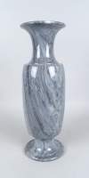 Objet : Vase balustre en marbre gris milieu 20eS
