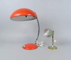 Luminaire : 2 lampes de bureau vintage circa 1970 (piq)