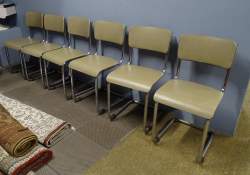 Meuble : 6 chaises vintage dans le style de Marcel Breuer