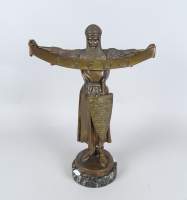 Sculpture : bronze - Credo - tirage posthume signé FREMIET Emmanuel