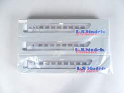 Jouet : Train LS models Exclusive made by Modern Gala HO : 41002 1/2/3 voitures passagers Mistral 69 Trans Europ Express SNCF
