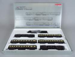 Jouet : Train MARKLIN HO : 26506 coffret - Rheingold - 2 fourgons bagages et 4 voitures salon avec éclairage