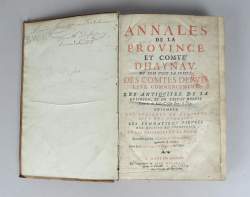 Livre : - Annales de la Province et Comté d'Haynau Suite des Comtés depuis leur commencement - Mons Ed. Jean Havart 1648