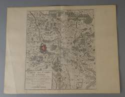 Collection: Carte des camps de Courtray au de la de la Lys le 26 aoust 1694 par