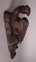Sculpture en bois sculpté -Aigle- 1ère moitié 20eS (acc) H:45cm
