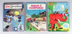 BD: Spirou et Fantasio éd.DUPUIS EO (Etat: entre très bon et bon) (3): N18 QRN B