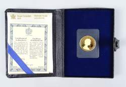 Collection de pièces de monnaie du Canada : 100 dollars or de 1978