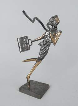 Sculpture: Bronze -Lola- signé LOHE Yves Sculpture: Bronze -Lola- signé LOHE Yves