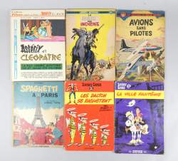 BD : Lot de 6 EO (usure ext , pt déchir pour certains , int frais)