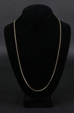 Bijou : Collier/chaine en or jaune 18K Bijou : Collier/chaine en or jaune 18K