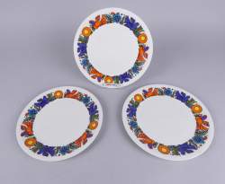 Céramique: 3 assiettes VILLEROY & BOCH modèle Acapulco D: 24cm (3pcs)