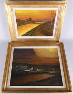 Tableau HSP(2) -Paysage- signé LEGOUT Max Tableau HSP(2) -Paysage- signé LEGOUT Max