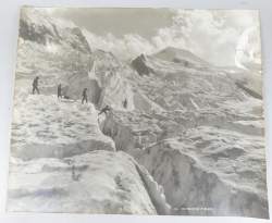 Objet: Photographie/tirage argentique (ds l'état) -Ascension du Mont Blanc- N° 4 Objet: Photographie/tirage argentique (ds l'état) -Ascension du Mont Blanc- N° 4