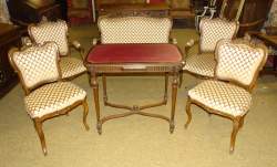 Meuble: Salon Napoléon III en hêtre 2e moitié 19eS