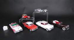 Collection : Voitures 1/24e Franklin MINT 4/6 avec certif (6p) (acc , ss certif)
