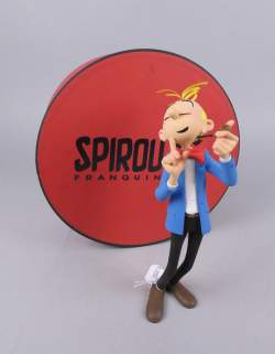 BD : Franquin , création Faribole - Fantasio avec pipe - N° 357/500 (recolle) circa 2003