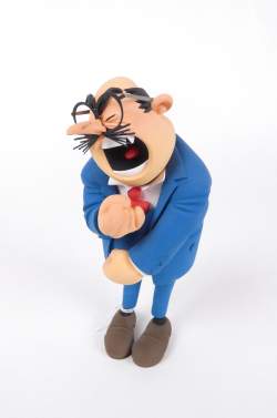 BD : Franquin , Fariboles Collection Gaston - De Mesmaeker - N° 573/750 en résine circa 2006