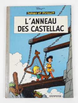 BD : Johan et Pirlouit par Peyo éd. DUPUIS EO (Très bon état+) N11 L'Anneau des Castellac 1962
