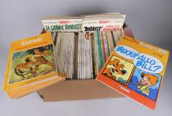 BD : Lot important de Bandes dessinées (+/ - 90pcs) en EO (Bon état à état moyen)
