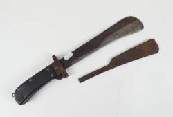 Militaria : machette pliante de l'US air force adoptée en 1942 pour parachutiste