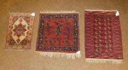 Tapis d'Orient noué main (3) BOUKHARA SAROUGH KIRMAN