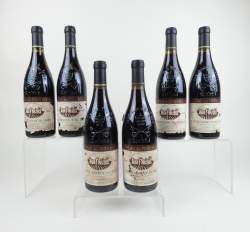 Vin : 6 bouteilles Château des Fines Roches (Etiquette Abimée) Châteauneuf - Du - Pape 2000