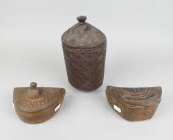 Africain : 3 Pots Kuba Congo