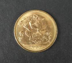 Collection : 1 souverain en or Elysabeth II de 1967
