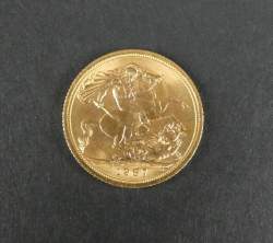 Collection : 1 souverain en or Elysabeth II de 1967