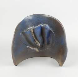 Sculpture : céramique - Kevanemone - signé DRION B. 23x23x13cm