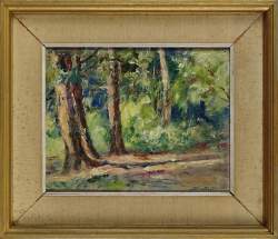 Tableau HSB -Bonsecours- 1944 signé DASSELBORNE Lucien