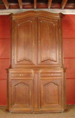 Meuble 2 corps LXV 18eS en chêne